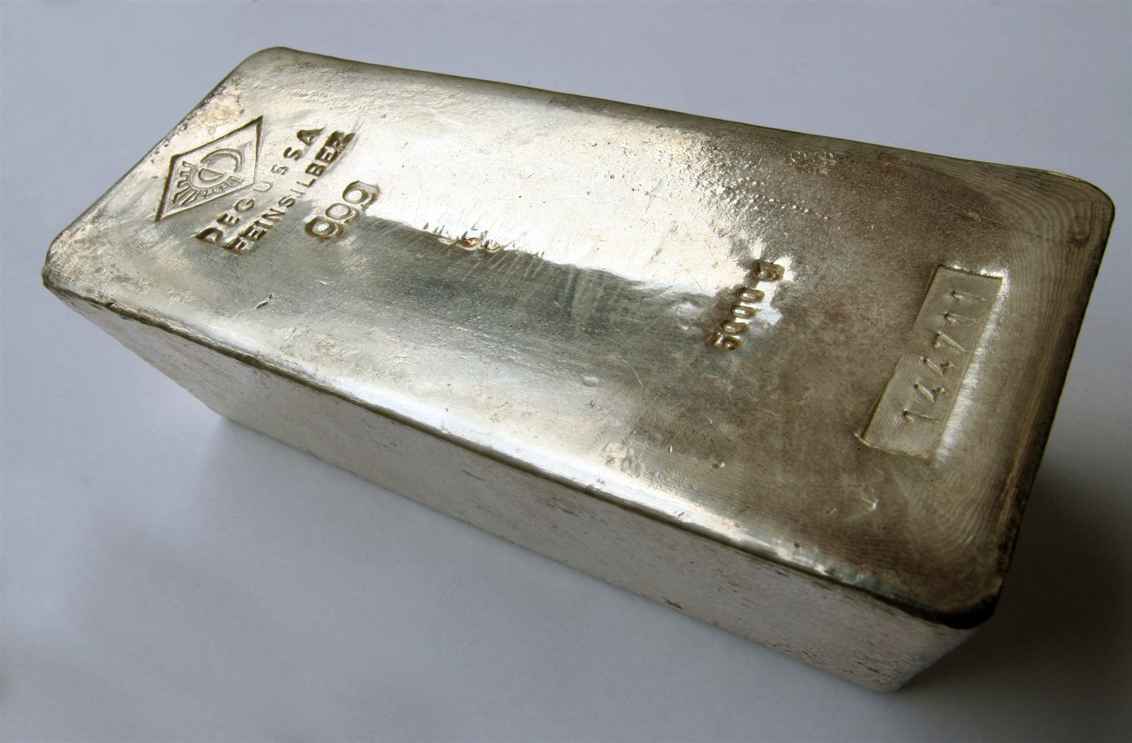 Silver bullion